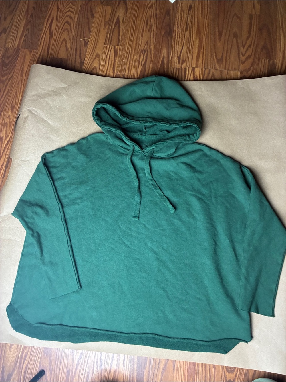 Frank & Eileen Tee Lab Kane Capelet Hoodie In Evergreen Size S LAB521TF - Picture 2 of 15